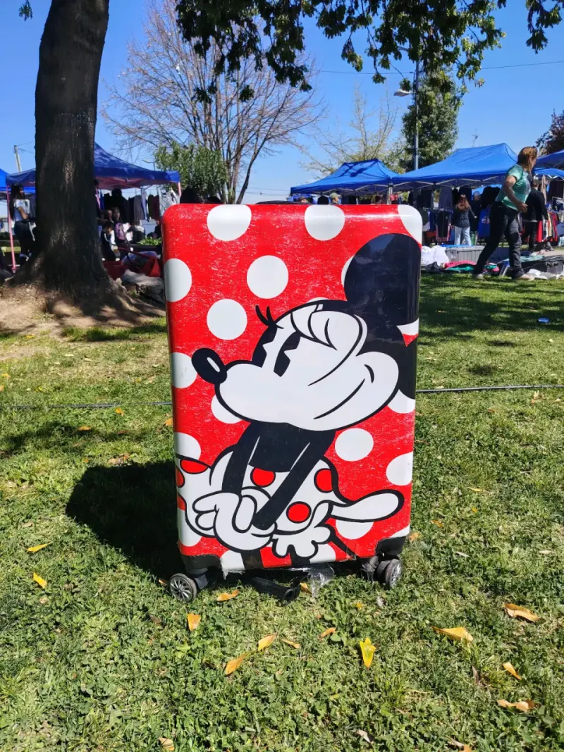 Maleta de viaje Minnie Mouse con ruedas - 2