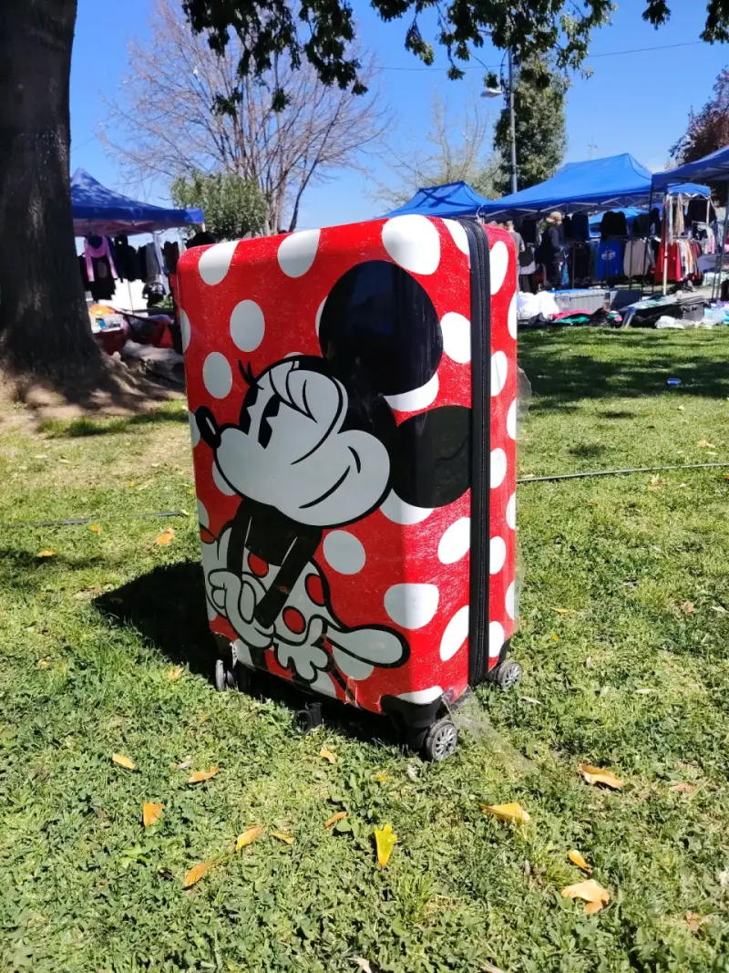 Maleta de viaje Minnie Mouse con ruedas - 3