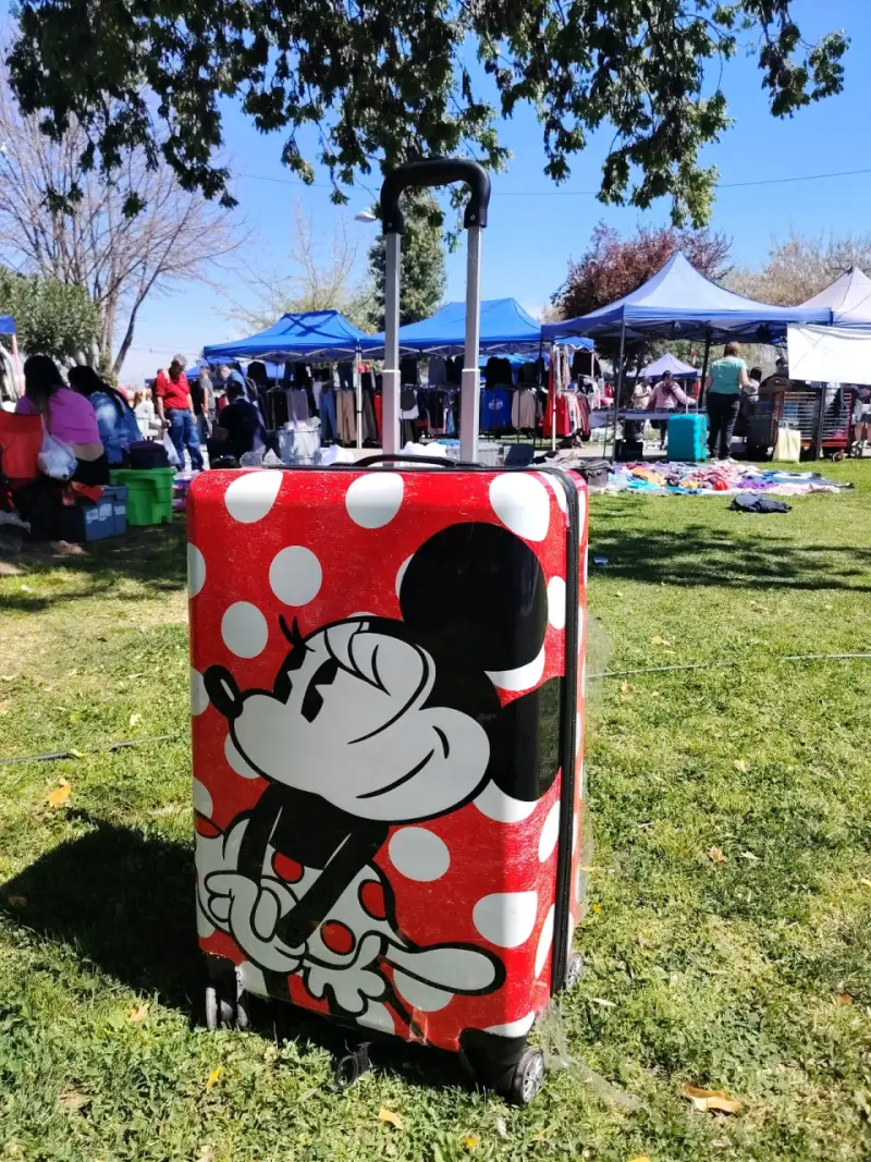 Maleta de viaje Minnie Mouse con ruedas - 4