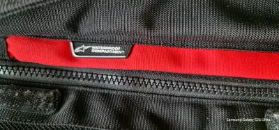 Chaqueta de moto Alpinestars negra y amarilla - miniatura 4