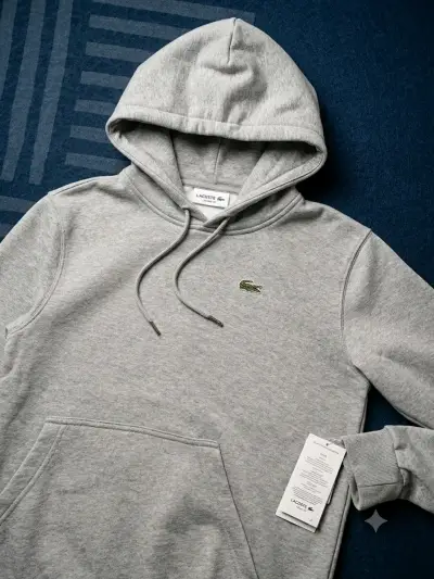 Conjunto gris con capucha Lacoste - miniatura 2
