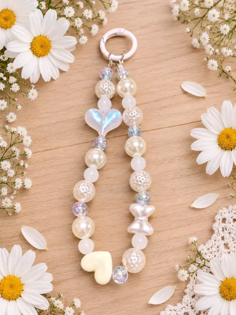 Straps para celulares coloridos con dijes - 1