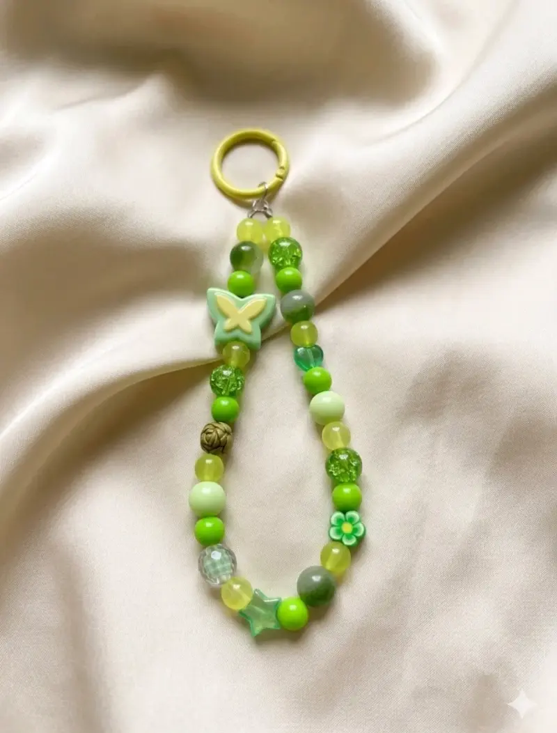 Straps para celulares coloridos con dijes - 4