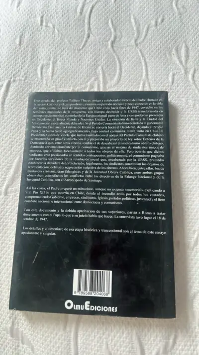 Libro 'Ni Político, Ni Comunista' de William Thayer Arteaga - miniatura 2