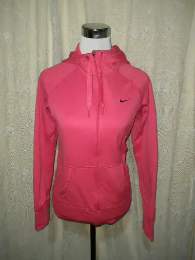 Polerón deportivo rosa con capucha Nike - miniatura 1