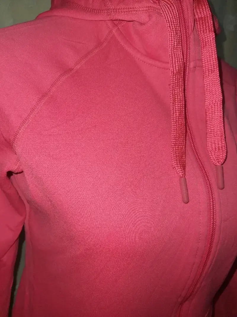 Polerón deportivo rosa con capucha Nike - 2