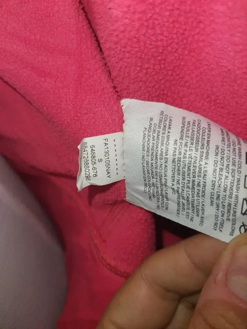 Polerón deportivo rosa con capucha Nike - 3