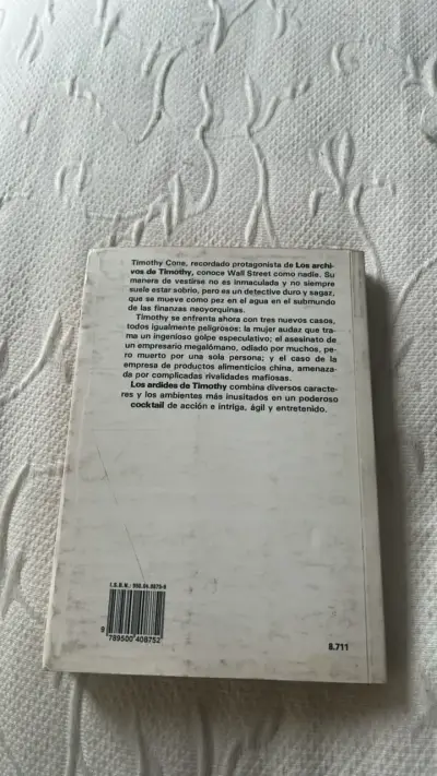 Libro Los Ardid de Timothy de Lawrence Sanders - miniatura 2