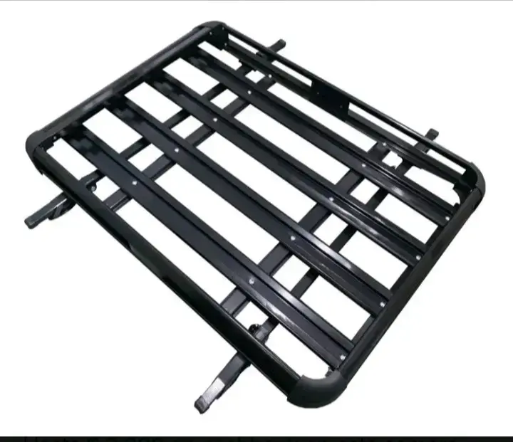 Parrilla de Techo para Auto Negra 140x100 cm - 3