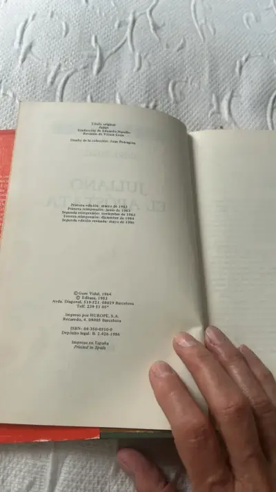 Libro Juliano El Apóstata de Gore Vidal - miniatura 5