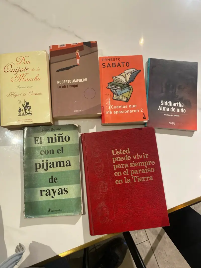 Lote de libros en excelente estado