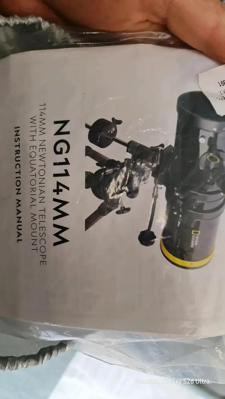 Telescopio Newtoniano 114mm National Geographic - 1