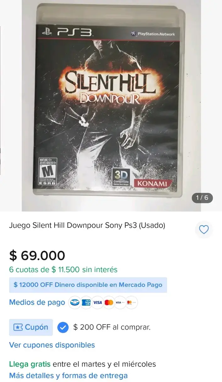 Juego Silent Hill Downpour para PS3 usado - 4
