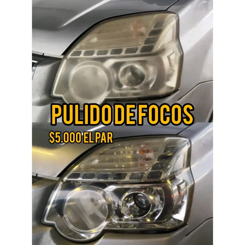 Servicio de pulido de focos para autos - 1