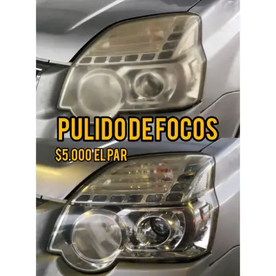 Servicio de pulido de focos para autos - miniatura 1