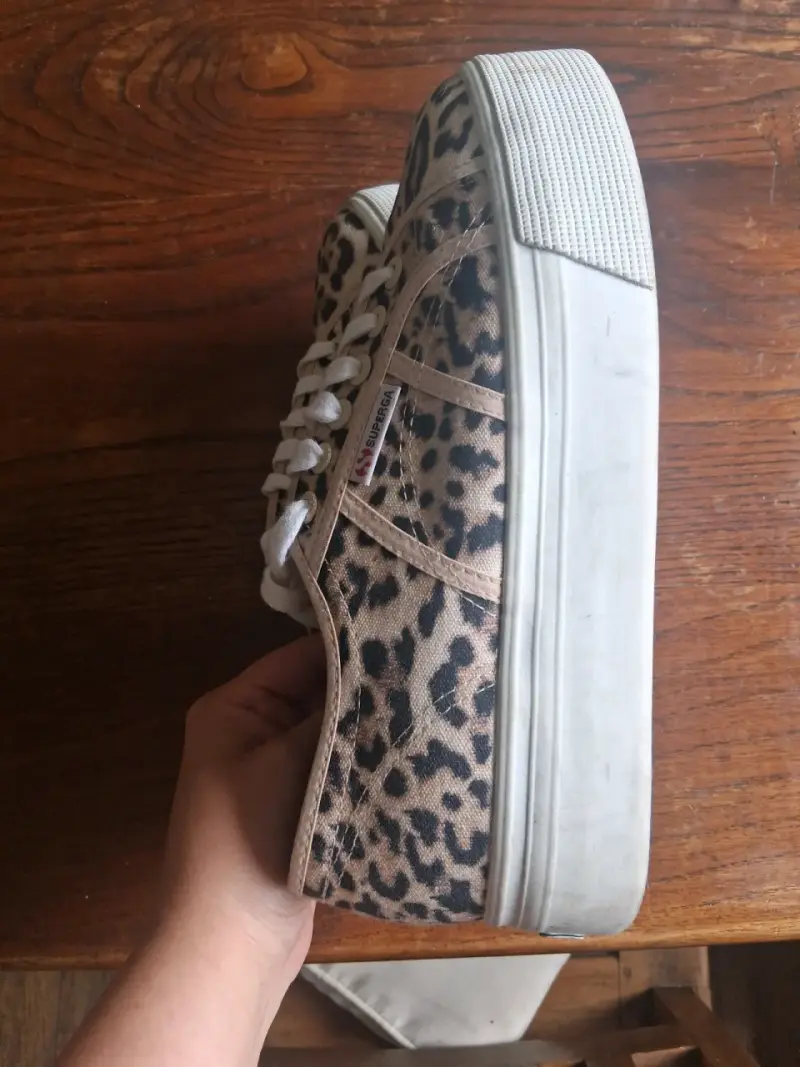 Zapatillas Superga con estampado animal print - 3