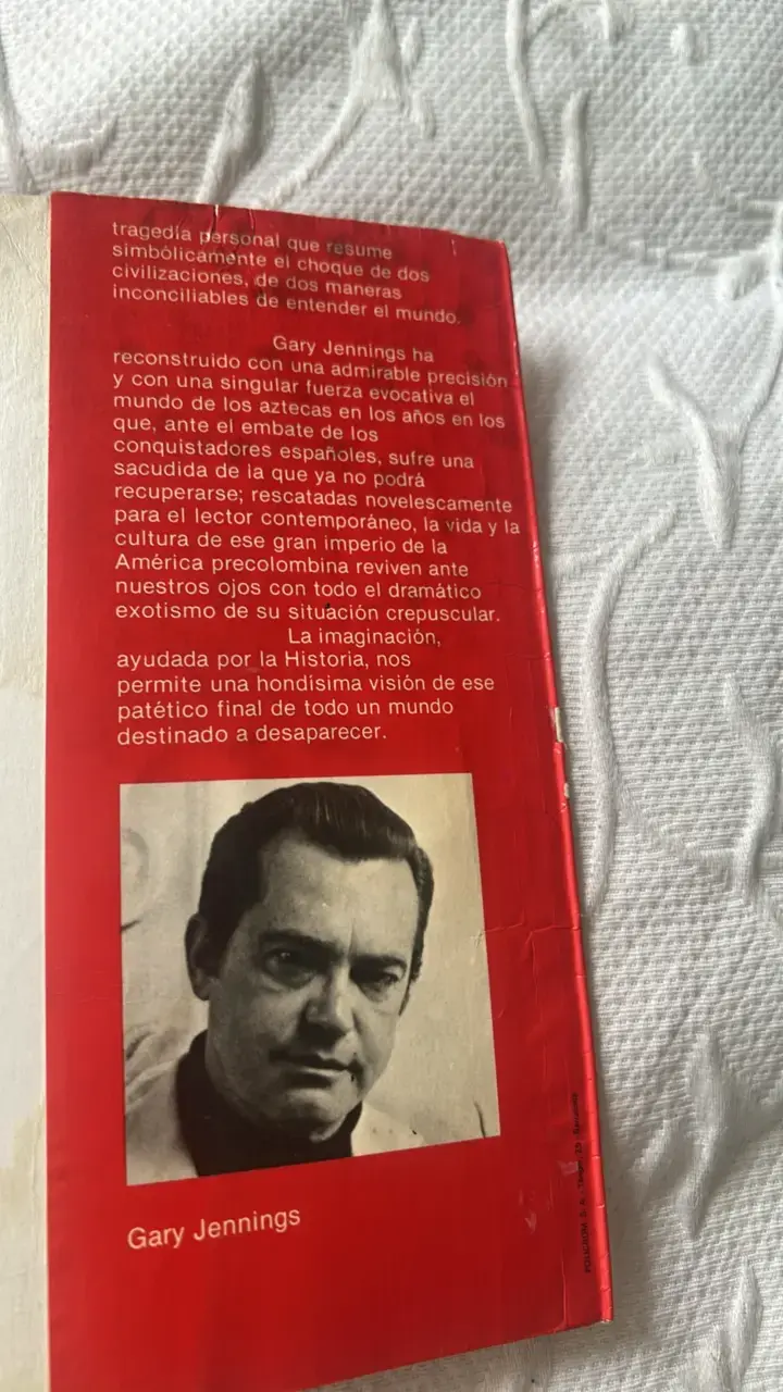Libro Azteca de Gary Jennings - 3