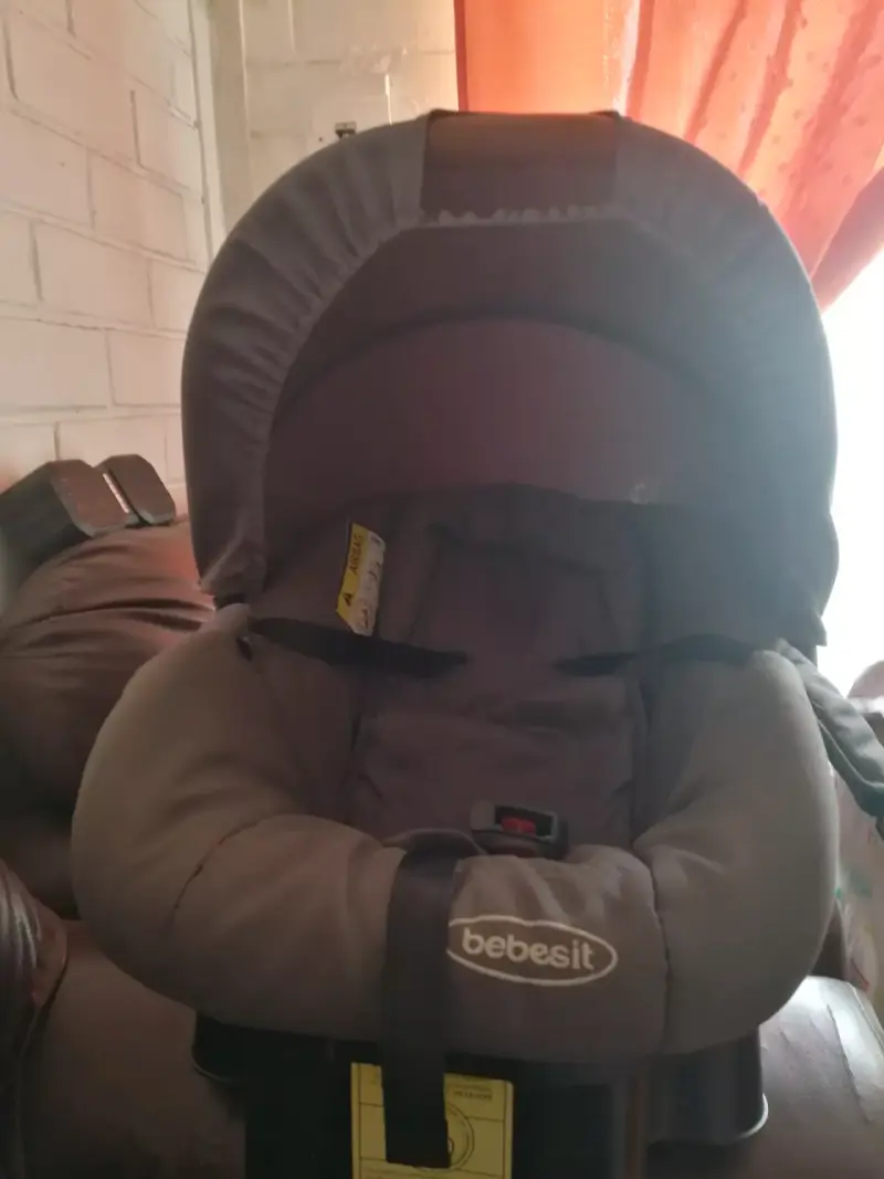 Silla de auto para bebé Bebesit gris