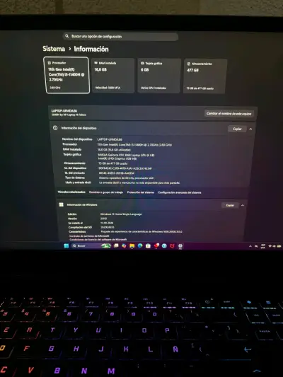 HP OMEN 16 (RTX 3060 6GB (115W TGP Full)/ 16 GB - miniatura 4