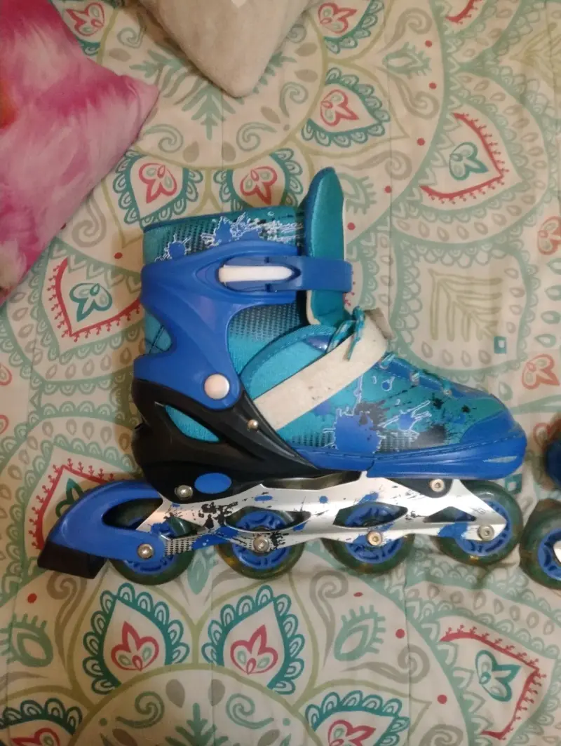 Patines en línea azules - 2