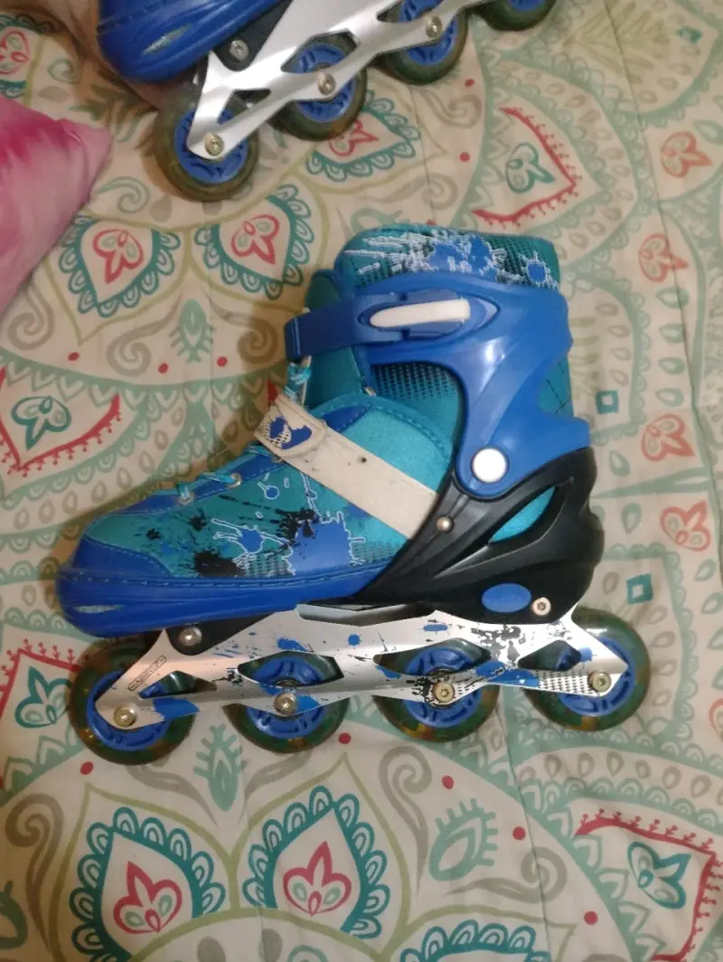 Patines en línea azules - 4
