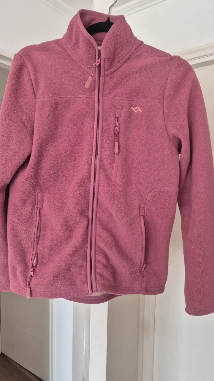 Chaqueta polar rosa para mujer - 1
