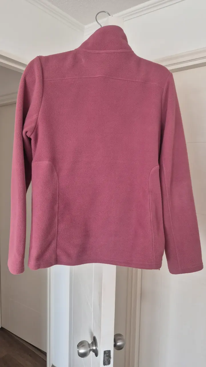 Chaqueta polar rosa para mujer - 2