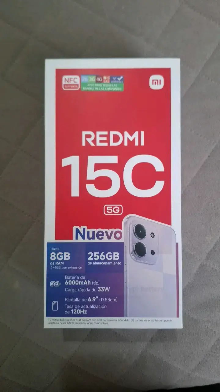 Smartphone Xiaomi Redmi 15C 5G 256GB - 1