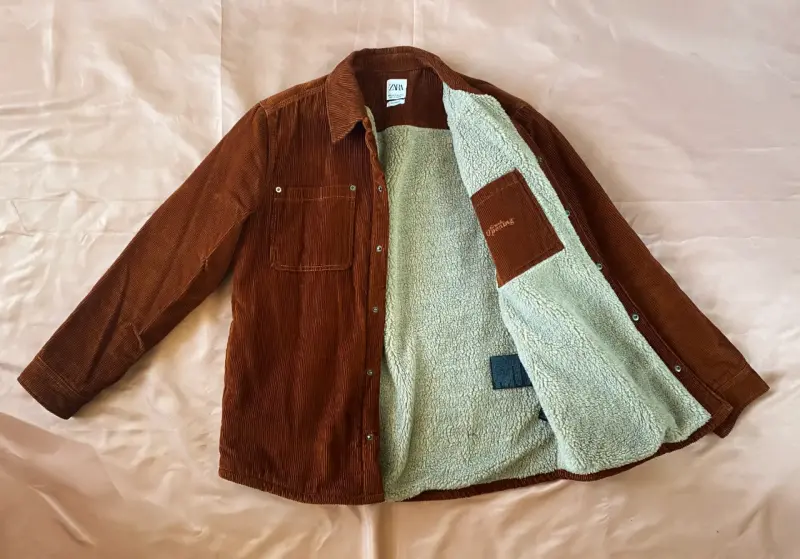 Chaqueta marrón Zara - 3