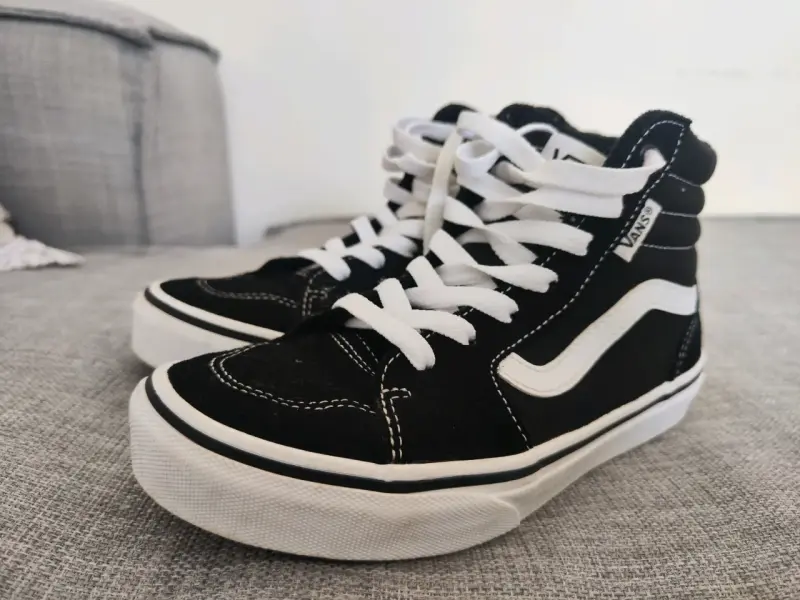 Zapatillas Vans negras de caña alta - 1