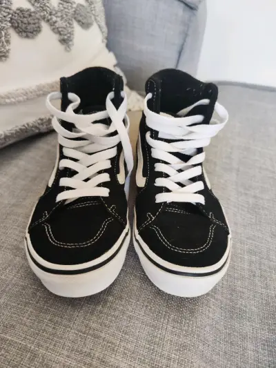 Zapatillas Vans negras de caña alta - miniatura 3