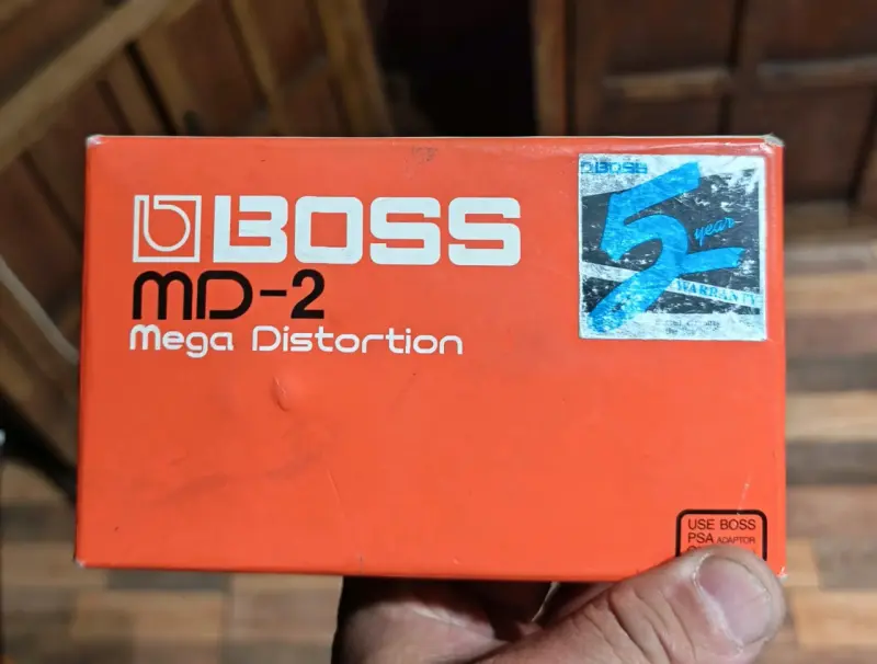 Pedal de distorsión Boss MD-2 Mega Distortion - 3