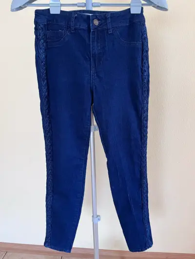 Jeans ajustados azul oscuro Alma talla 38 - miniatura 2