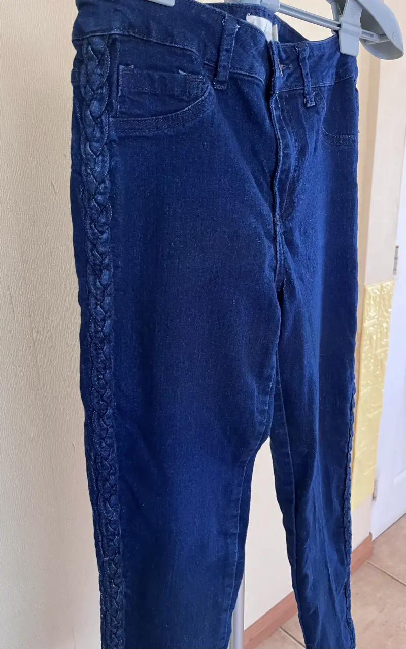 Jeans ajustados azul oscuro Alma talla 38 - 5