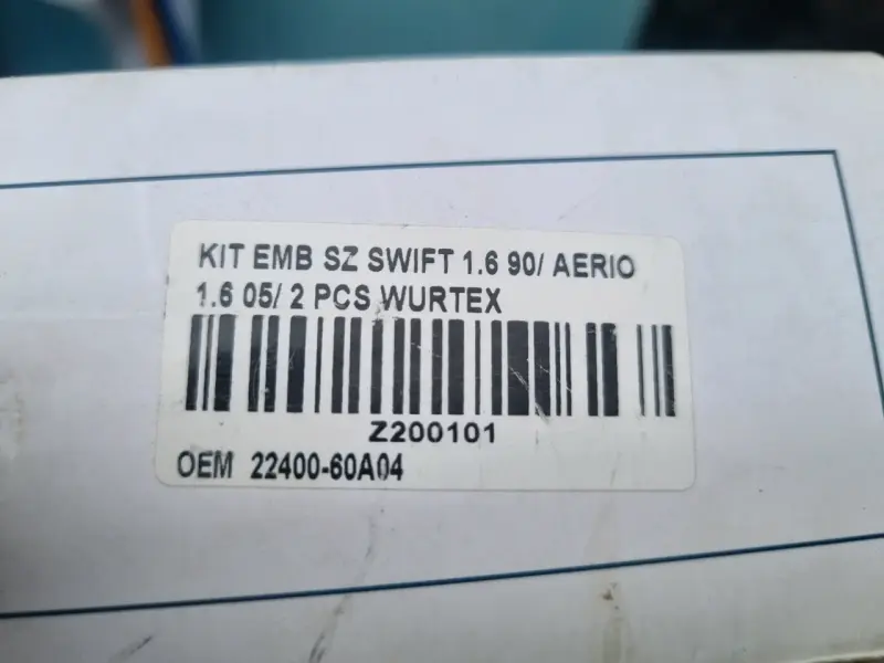 Kit de embrague para Suzuki Swift 1.6 Wurtex - 2
