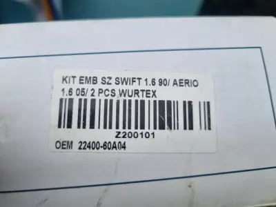 Kit de embrague para Suzuki Swift 1.6 Wurtex - miniatura 2