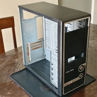 GABINETE ATX RETRO NEGRO - miniatura 2