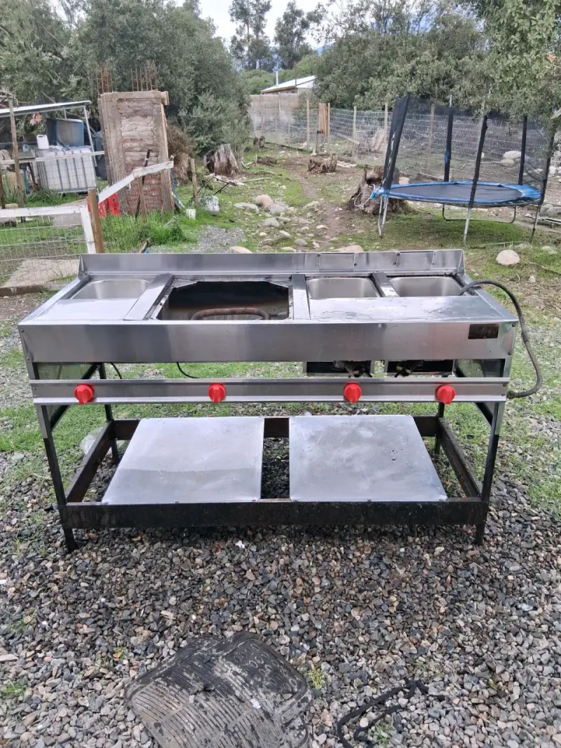 Plancha de cocina industrial de acero inoxidable - 5