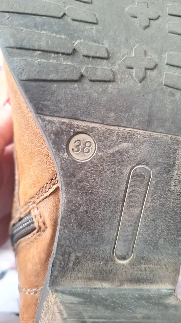 Botines de cuero marrón con cierre lateral - 6
