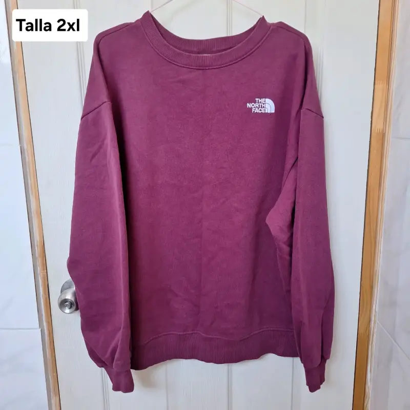Polerón burdeos talla 2XL