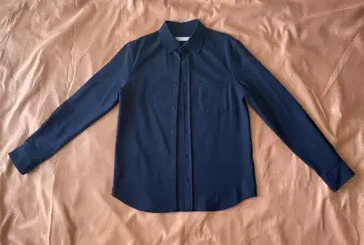 Camisa azul Zara - miniatura 1