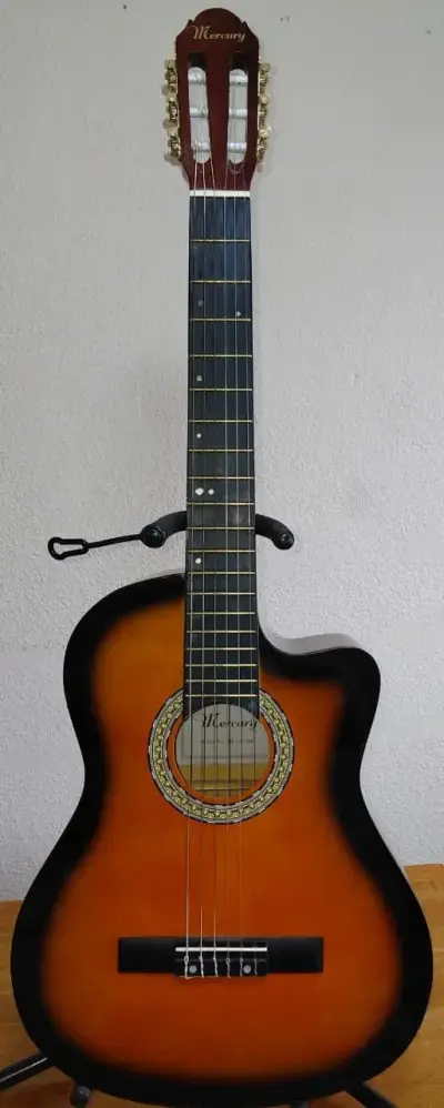 Guitarra acústica clásica Mercury color sunburst - miniatura 1