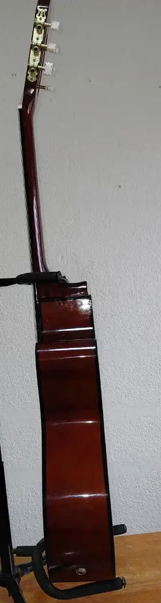Guitarra acústica clásica Mercury color sunburst - 4