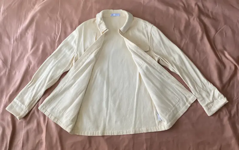 Chaqueta Beige Zara
