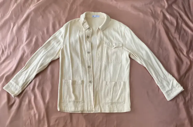 Chaqueta Beige Zara - 3
