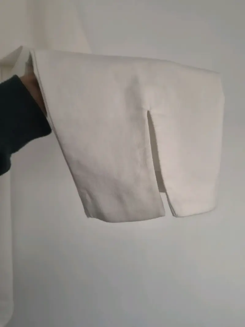 Pantalones blancos elegantes para mujer - 5