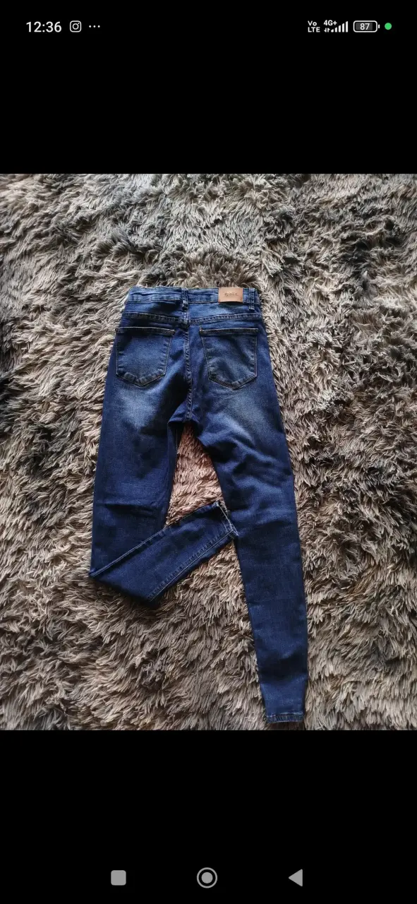 Jeans ajustados azul oscuro Sybilla - 2
