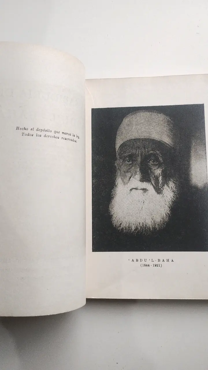 Libro 'La Sabiduría de 'Abdu'l-Bahá' Bahaísmo - 2