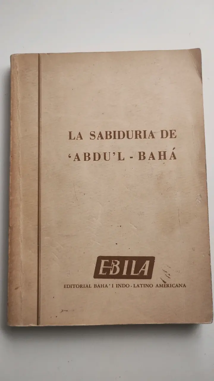Libro 'La Sabiduría de 'Abdu'l-Bahá' Bahaísmo - 3