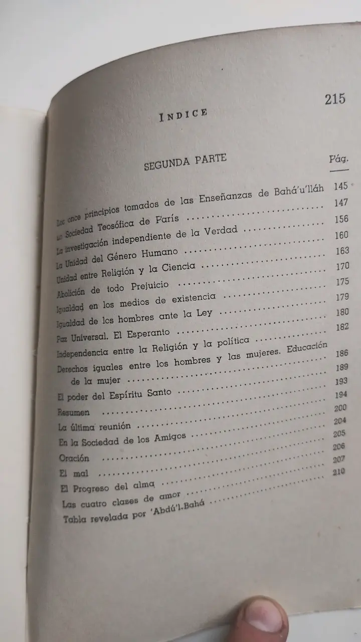 Libro 'La Sabiduría de 'Abdu'l-Bahá' Bahaísmo - 6
